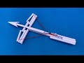 How to make a paper bow and arrow | how to make a paper gun