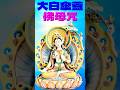 大白傘蓋佛母咒，儀軌修持重點│可護國息災、退卻強敵外，還可迴遮一切災難#佛教#密宗#大白傘蓋佛母#迴遮#Sitātapattā#shorts