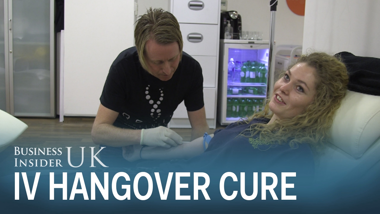 drinking problem Our reporter used an IV drip at a medical spa in London to cure her hangover – here's what happened