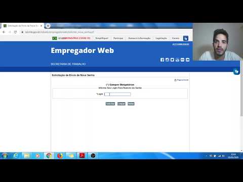 Como recuperar o Login e a Senha do Empregador Web? (Seguro Desemprego)