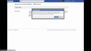 How to turn off public search on Facebook screenshot 5