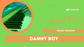 Video thumbnail of "Danny Boy - piano cover"