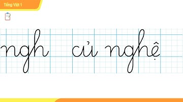 TIẾNG VIỆT ng ngh