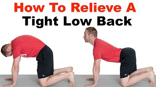 How to Fix A Tight Low Back (DOCTOR EXPLAINS!)