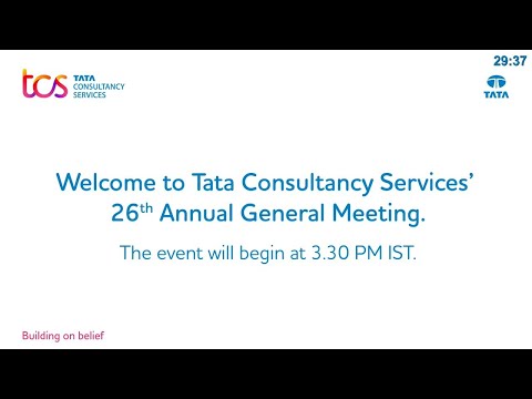 TCS 26th Annual General Meeting: 2020-21