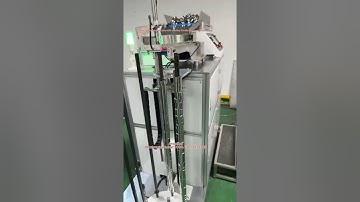Toroidal nano core winding machine with weighting and stacking function