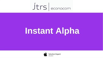 How to select backgrounds on images with Instant Alpha