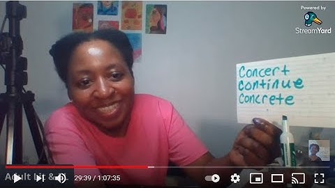 Livestream Reading Class: Teach Yourself to Read (Lesson 10) Learn to Read, Adult Literacy, Video 91