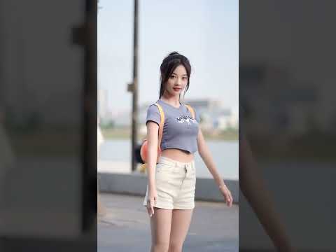 Cute Korean model. teen girl. #shorts #viral #trending
