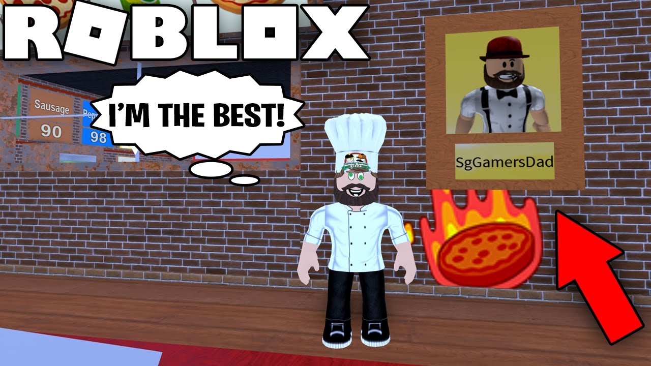 Being Employee Of The Month At Pizza Place In Roblox Youtube