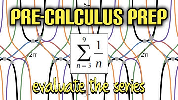 Pre-Calculus Prep: Evaluating a Series in Sigma Notation (Example 2)