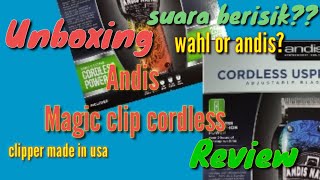 Andis nation review Indonesia clipper sepi peminat? | Andis nation | Andis nation cordless unboxing