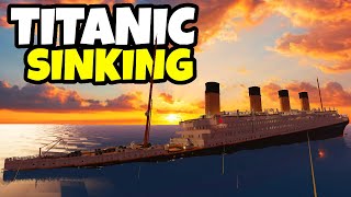 Sinking The TITANIC But This Time it Has Interior | Stormworks