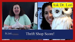 Thrift Shop Loses Again - Guest Wins Big! | Your Thrifting Finds Valued | Ask Dr. Lori