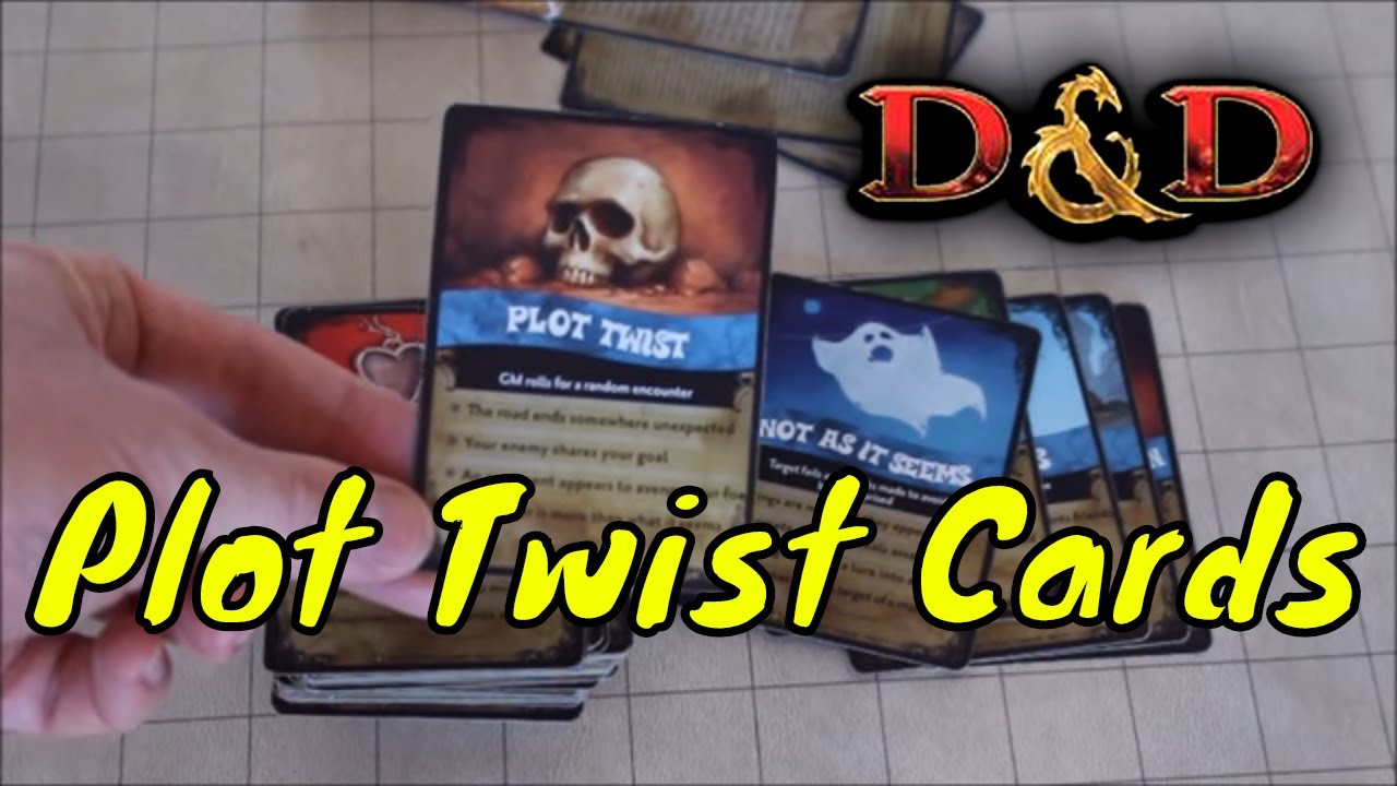 Gamemastery Plot Twist Card Deck