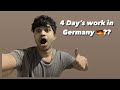 4 days work in germany ausbildunggermany germanlanguage