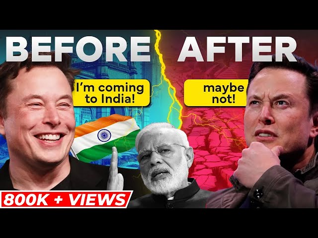 Elon Musk is NOT coming to India, and China loves it | Abhi and Niyu class=