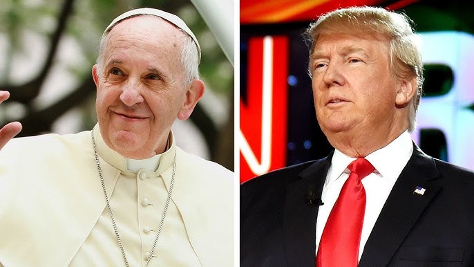 Pope Francis releases official statement on President Trump HD - YouTube