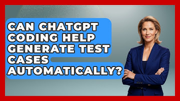 Can ChatGPT Coding Help Generate Test Cases Automatically? - Learning To Code With AI