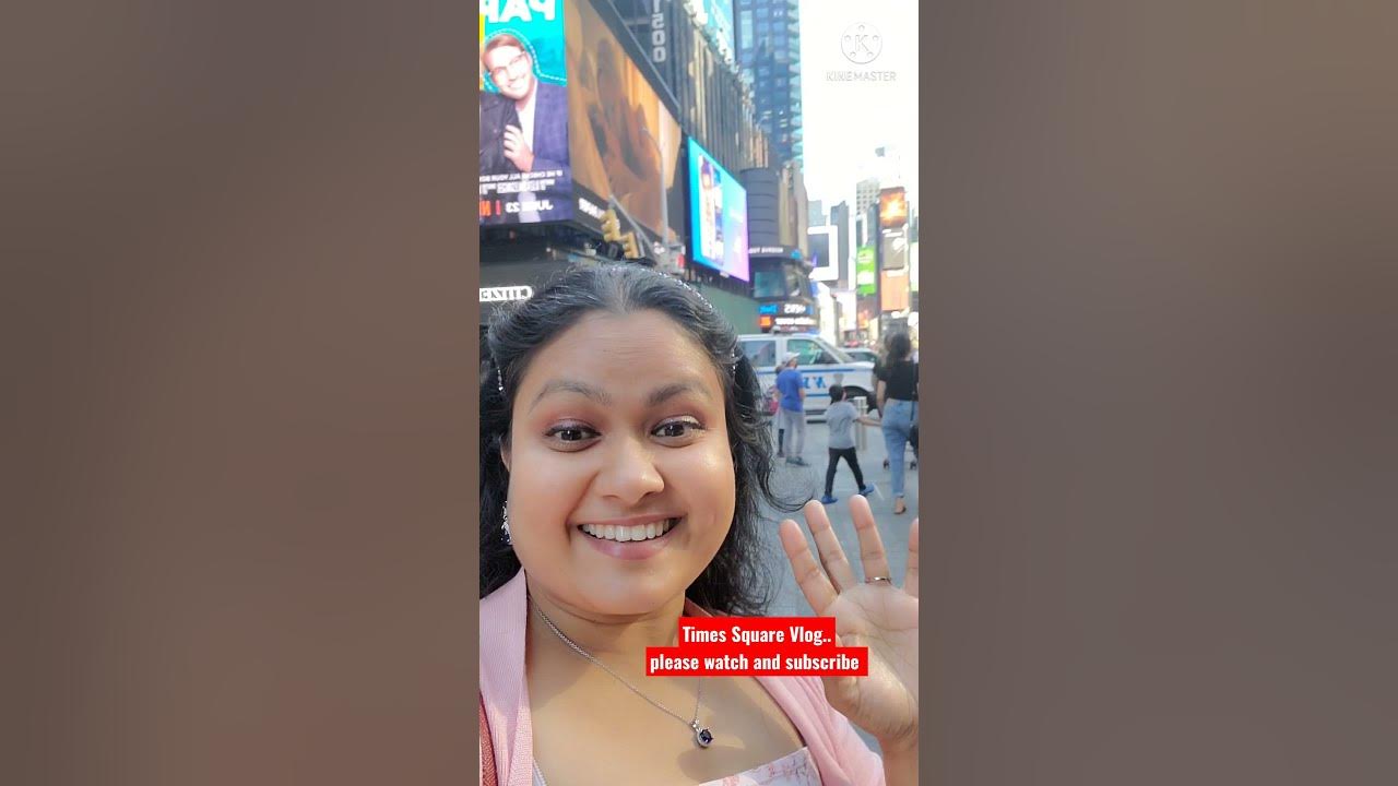 Times Square Vlog #shorts #youtubeshorts