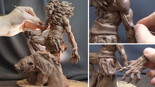 Sculpting Timelapse - Lion, Beast King
