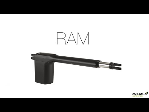 RAM  | ACTIONNEUR TÉLESCOPIQUE POUR PORTAILS BATTANTS / COMUNELLO / Gate Automation