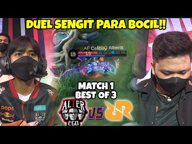 LING ALBERT VS HELCURT CELIBOY!! PERTARUNGAN SENGIT ANTAR 2 ASSASSIN BOCIL!! RRQ VS AE MATCH 1 class=