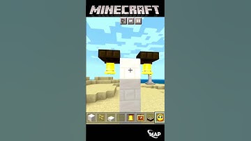 How to build a working clock in Minecraft ⏰. #minecraft #shorts