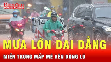 Lũ trên các sông đang khiến Miền Trung căng mình, mưa lớn tiếp tục gây ngập lụt |Tin tức 24h