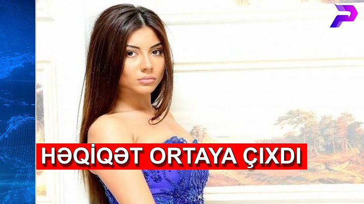 MÜĞƏNNİ AYSEL ƏLİZADƏNİN EVLİLİK YALANI ÜZƏ ÇIXDI