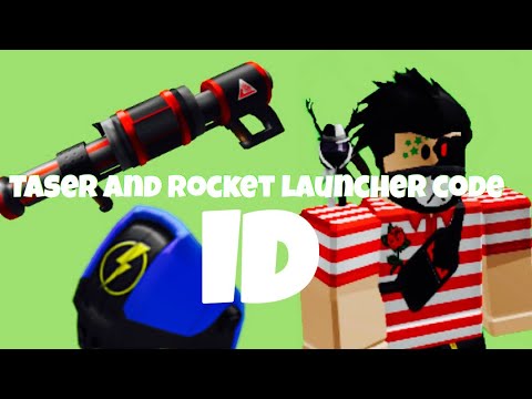 Taser And Rocket Launcher Roblox Kohls Admin House Youtube - roblox rocket launcher id code