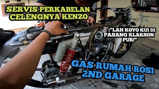 PASANG KLAKSON MOBIL DI CB KENZO‼️AUTO BIKIN KAGET SUARANYA‼️GAS RUMAH BOS ROSI 2ND GARAGE‼️CJDWGANK