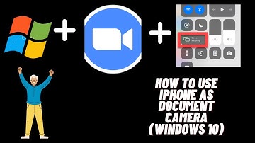 How to use iPhone as document camera