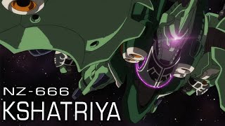 [The true heroine who leads the hero] NZ-666 Kshatriya [Gundam Commentary]