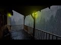 Lluvia Relajante Para Dormir - Sonido de Lluvia en Techo y Truenos - Rain Sounds For Sleeping #166