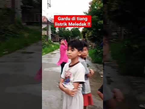 Ledakan gardu Listrik