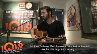 Video thumbnail of "Ari Hest What Becomes of the Brokenhearted on Anything Anything"