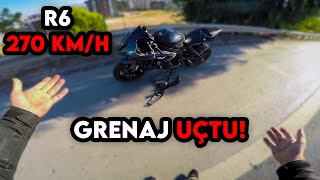 R6 ile YOLDA KALDIM   GRENAJ UÇTU