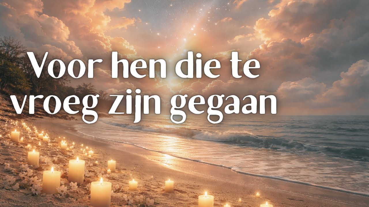 Diegenen Die Te Vroeg Vertrokken Zijn | Emotioneel Lied Voor Onze Verloren Geliefden 💔🕊