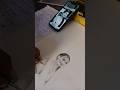 Cute Girl Drawing in Progress || #shorts #ytshorts