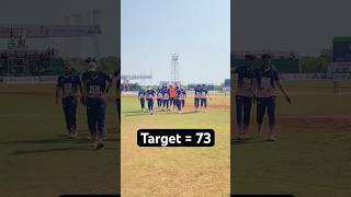 Maharashtra Zone-1 Target 73 Runs Semi-final match PSPL 2026