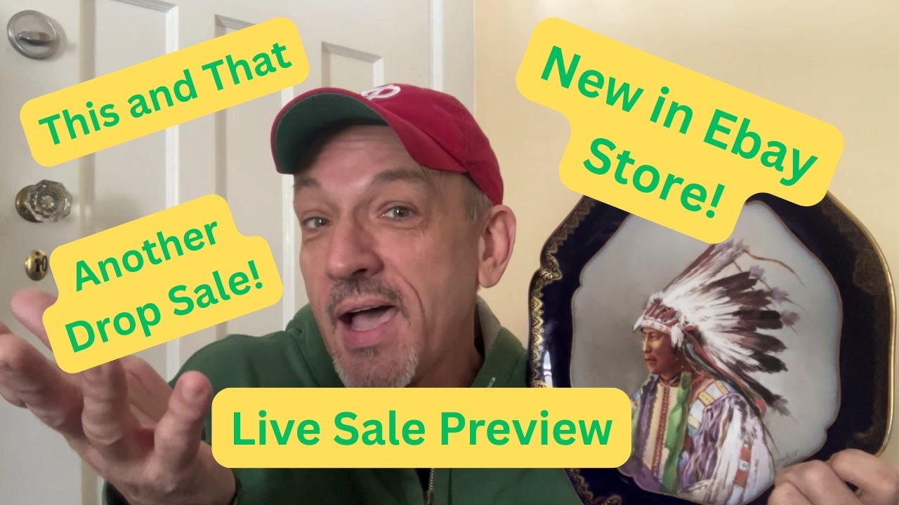 Live Sale Preview and NEW in Ebay Store