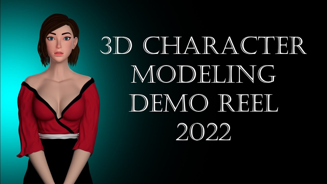CGI 3D Character Modeling Showreel :- '_Demo Reel 2022_'