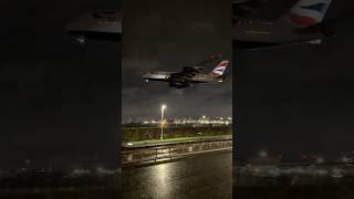 Speed bird a380 with no passengers🤩✈️ #britishairways #a380 #heathrow #aviation #planespotting Speed bird a380 with no passengers🤩✈️ #britishairways #a380 #heathrow #aviation #planespotting