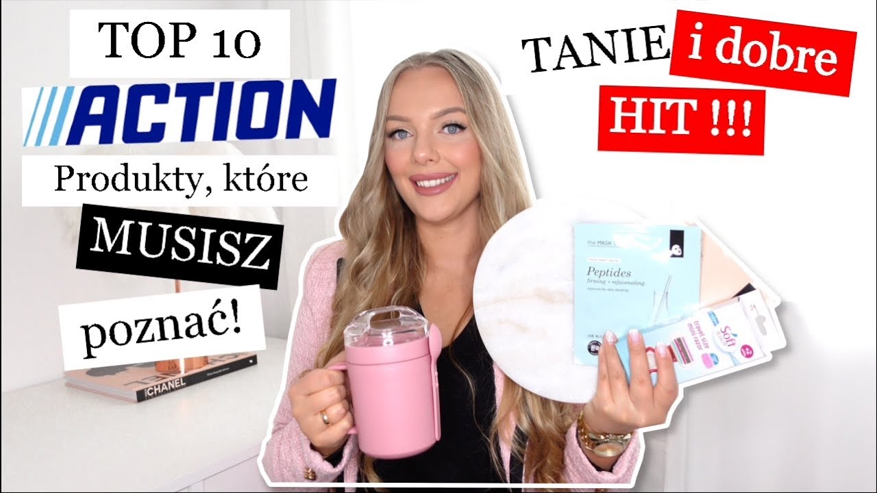 ‼️ TOP 10 z ACTION 💙 HITY od 3 zł ‼️CO WARTO KUPIĆ? MUST HAVE z ACTION 🔥TEGO JESZCZE NIE WIDZIAŁAŚ