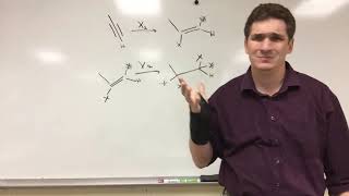X2 addition to alkynes