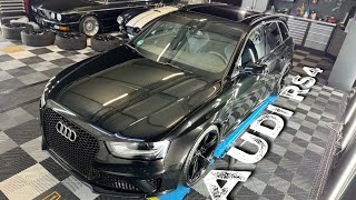 35h Detailing - Audi RS4 B8 - Artdeshine Nano Graphene Coating V3 - Vlog - 4K