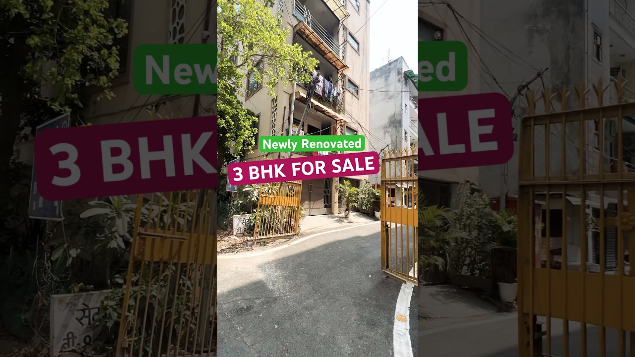 Don’t Miss This! 3BHK Renovated Flat in Dwarka for sale | Resale Opportunity 