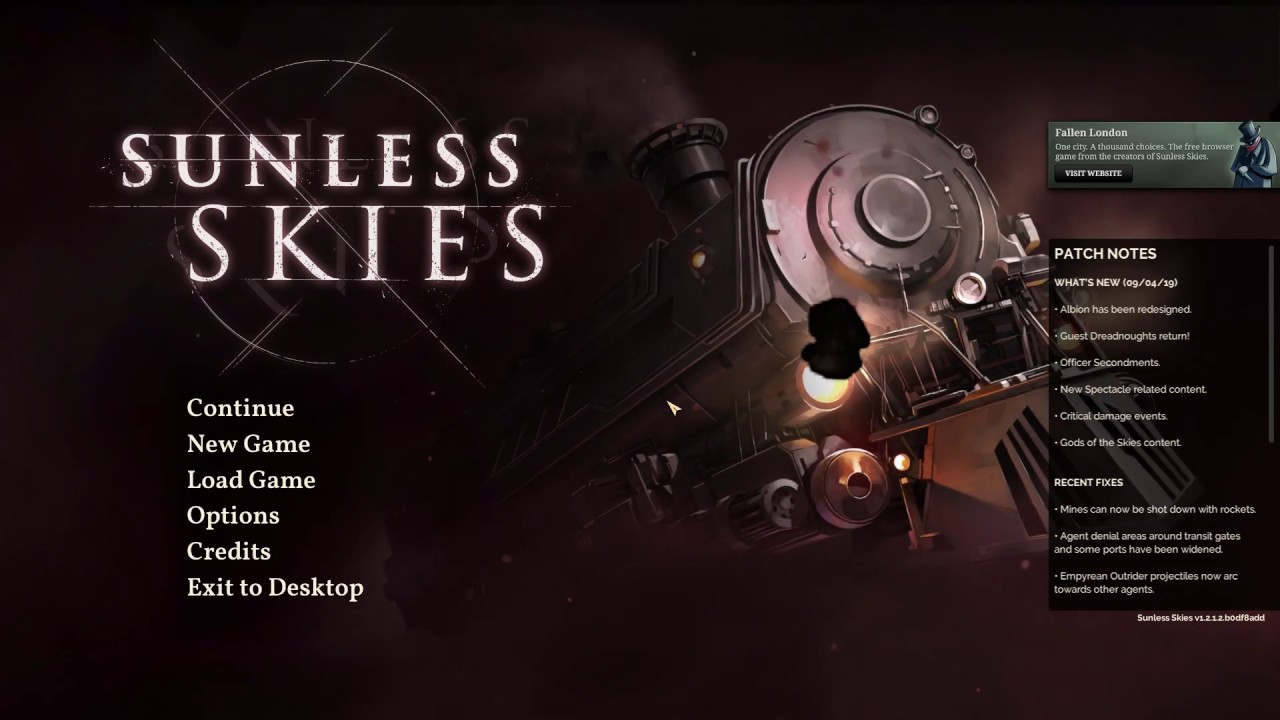 Sunless Skies, April 17, 2019 stream https://www.gamesatis.com/