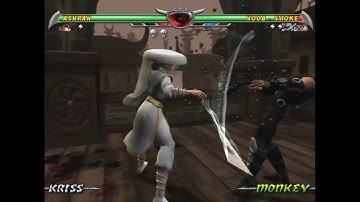 Mortal Kombat Deception - Versus mode FIGHT 21 - ASHRAH vs NOOB-SMOKE 2021
